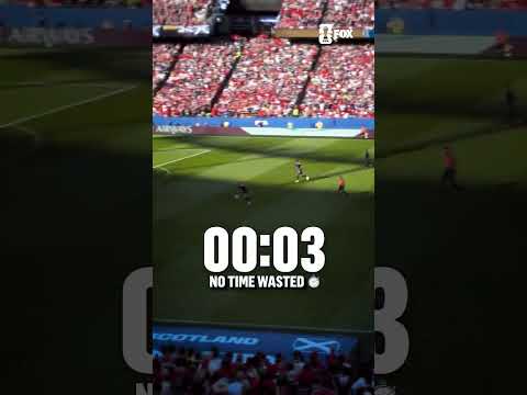 Morocco needed just 71 seconds to score 🇲🇦