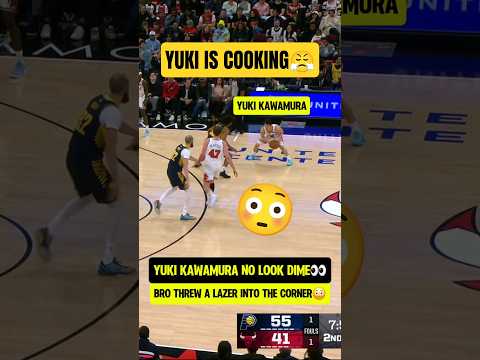 Yuki Kawamura BALLING vs Bulls👀