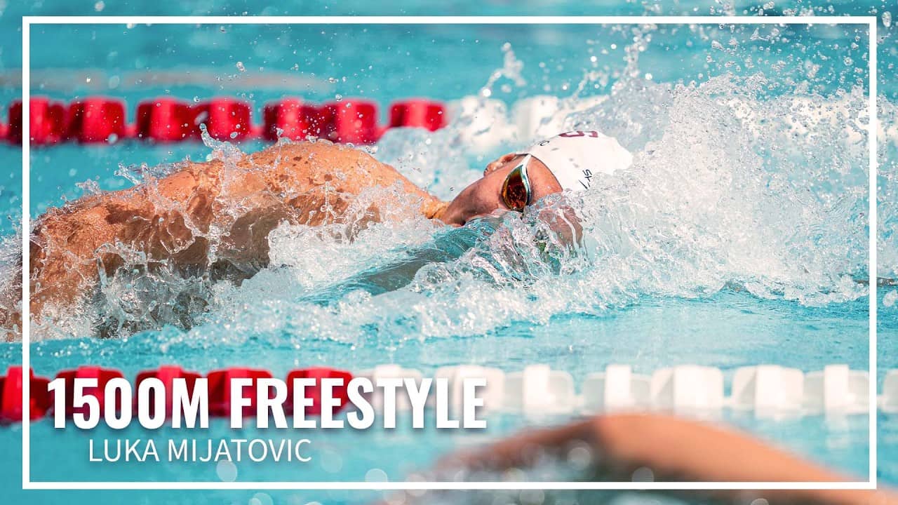Luka Mijatovic Breaks 15 Minutes in 1500M Freestyle | 2026 TYR Pro Swim Series Sacramento