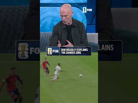 Bob Bradley shows us why so many goals are scored in the danger zone.