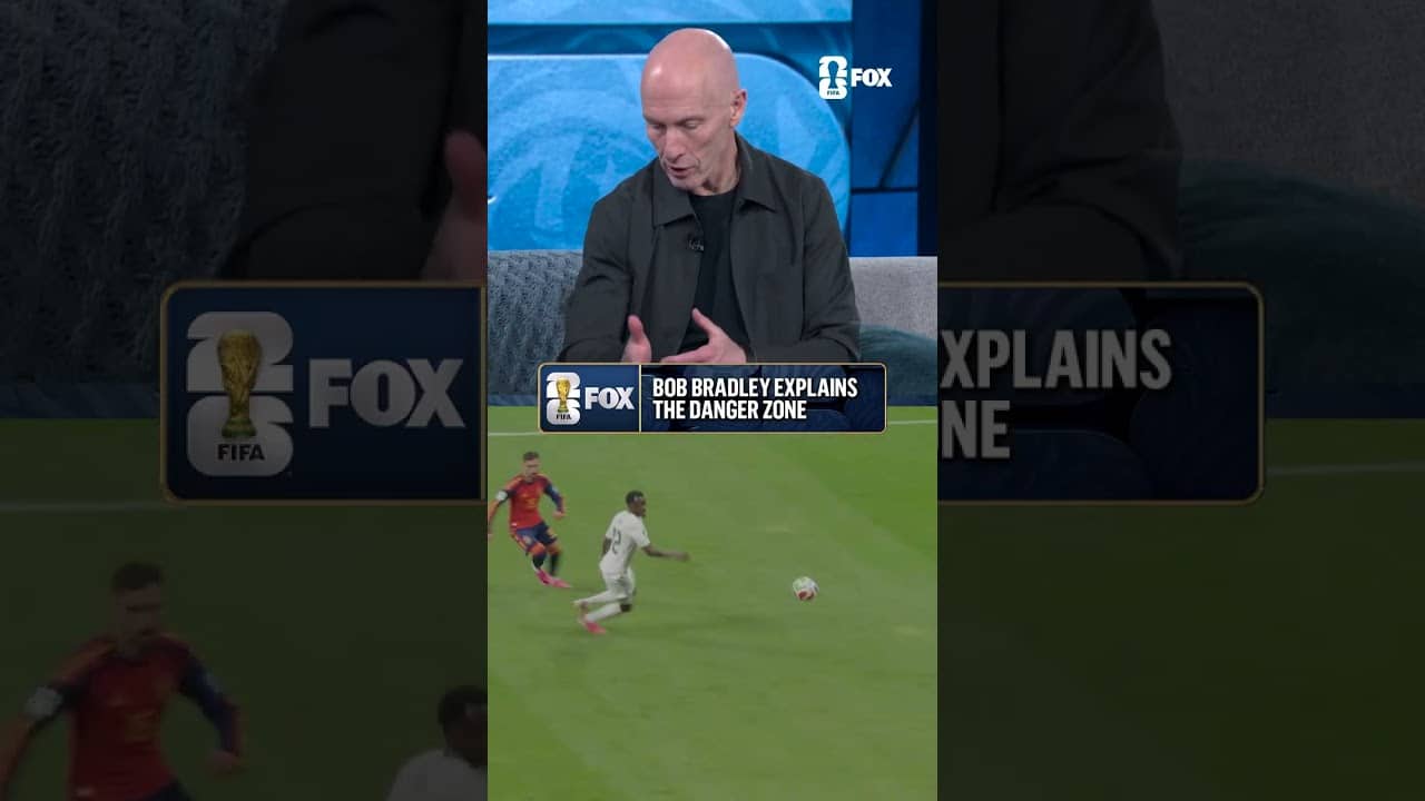 Bob Bradley shows us why so many goals are scored in the danger zone.