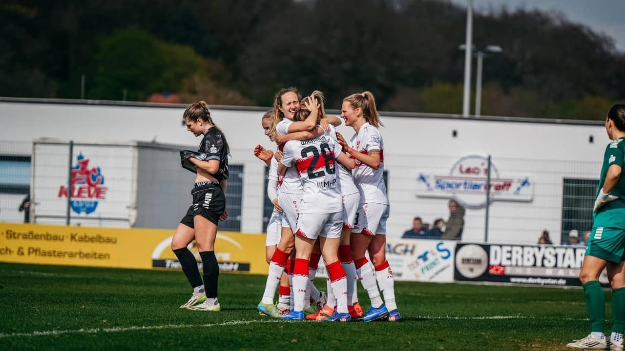 Highlights: VfR Warbeyen – VfB Stuttgart 0:4 | VfB Frauen übernehmen die Spitze