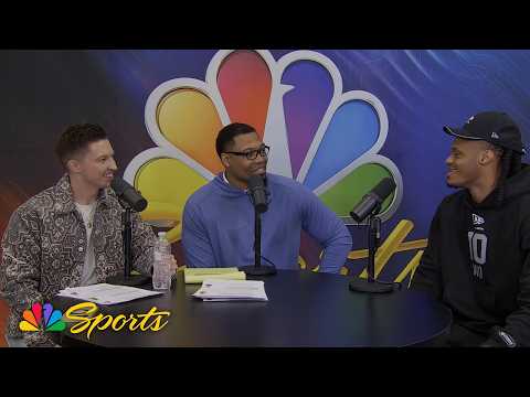 Tennessee WR Chris Brazzell II would love to catch TD pass from Bills' Josh Allen | NFL on NBC