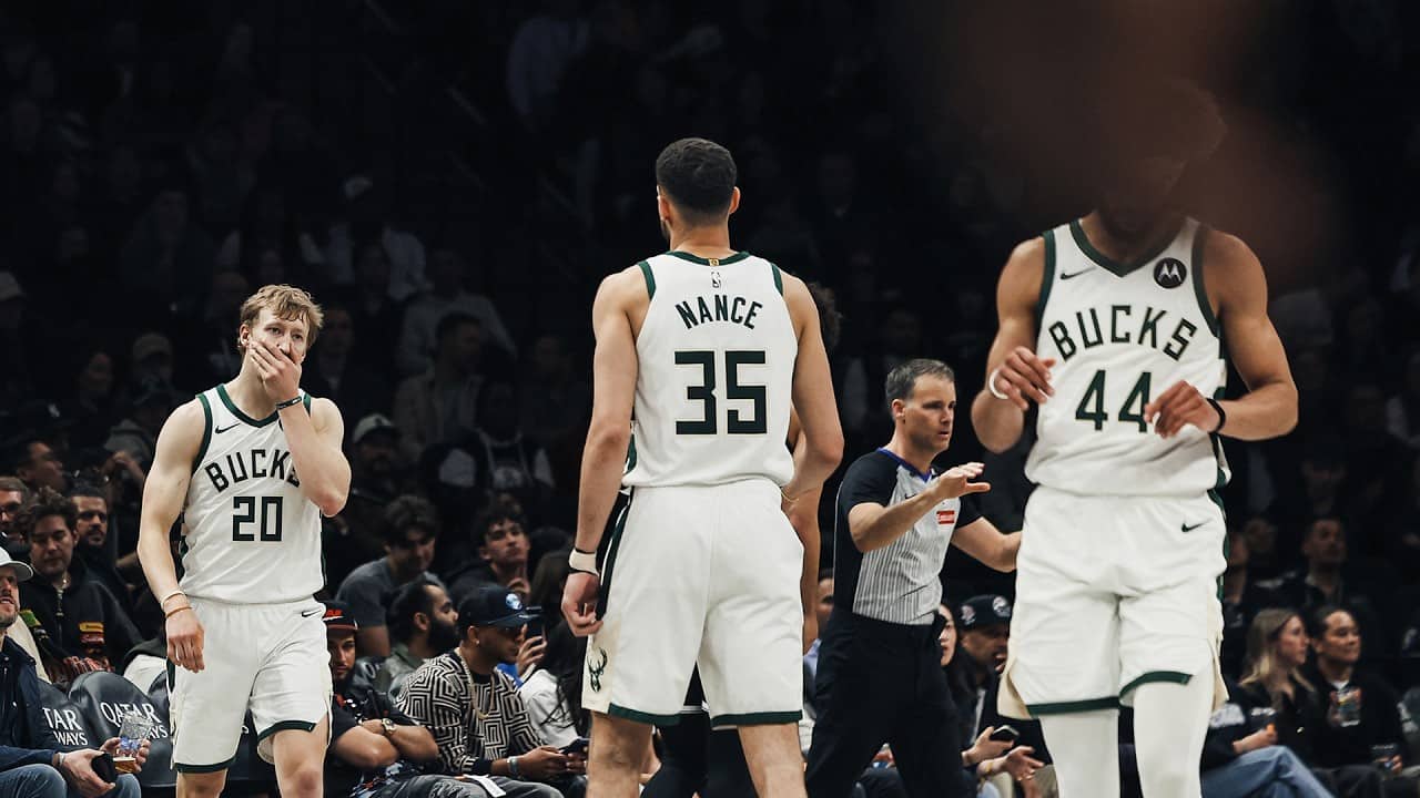 Highlights: Bucks 90 - Nets 96 | 04.07.26