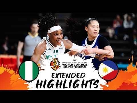 Nigeria 🇳🇬 v Philippines 🇵🇭 | Extended Highlights | #FIBAWWC 2026 Qualifying Tournament