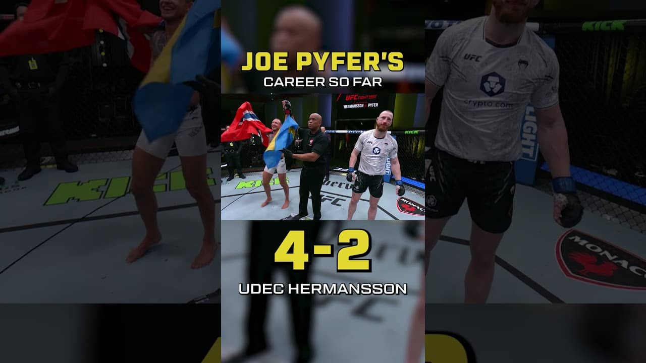 Joe Pyfer's Career So Far #ufcseattle