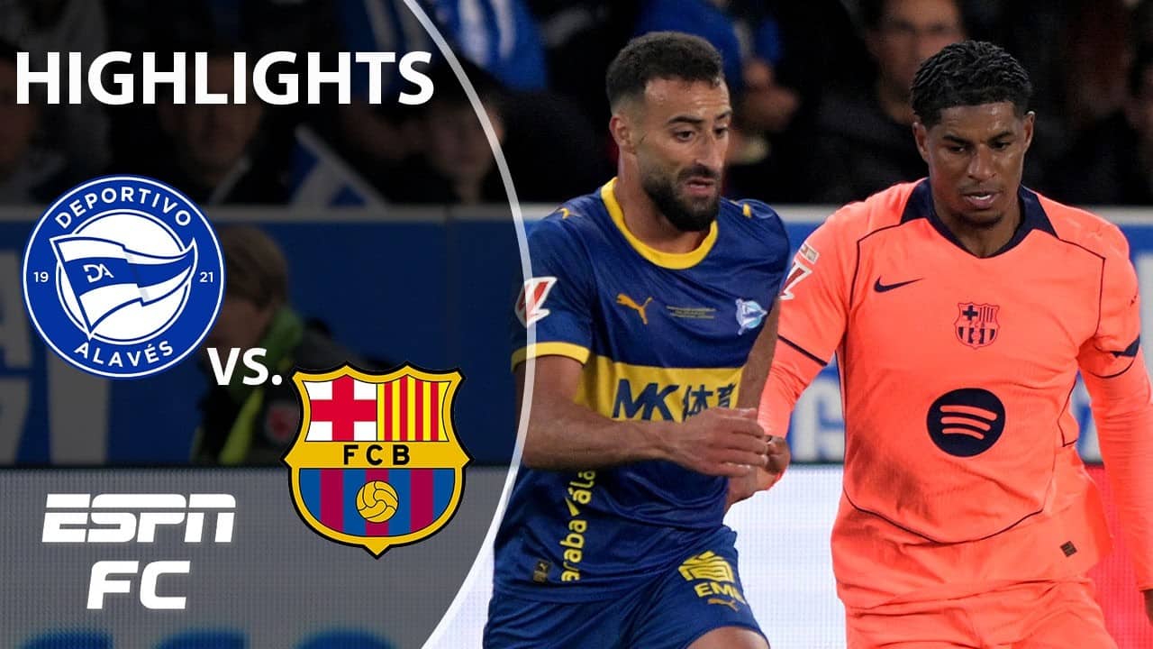 GUARD OF HONOR 🔥 Alaves vs. Barcelona | LALIGA Highlights | ESPN FC