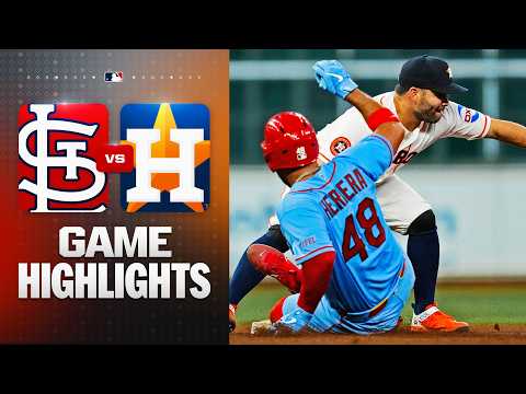 Cardinals vs. Astros Game Highlights (4/18/26) | MLB Highlights