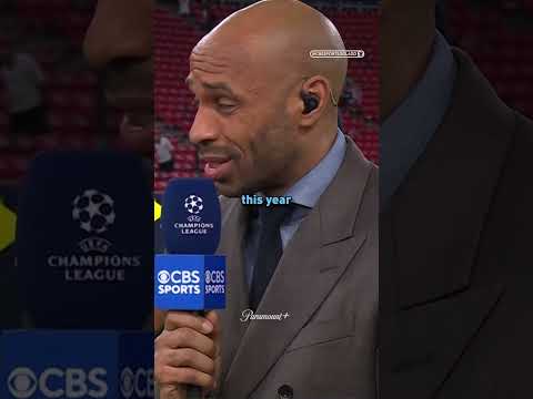 Thierry is proud of Mikel Arteta's Arsenal squad and their performances this season ✨ #UCLToday
