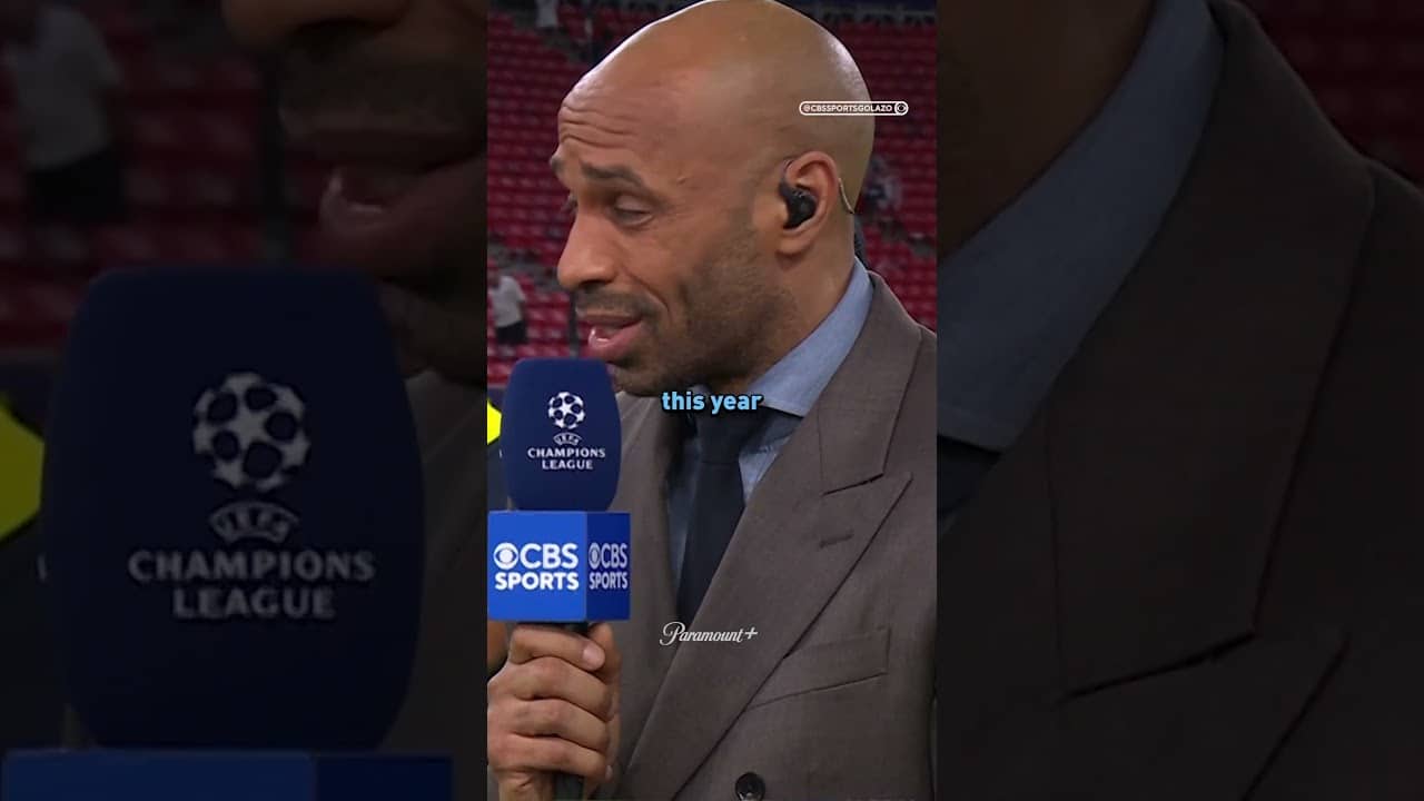 Thierry is proud of Mikel Arteta's Arsenal squad and their performances this season ✨ #UCLToday