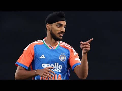 Arshdeep strikes twice early, takes three to restrict Australia