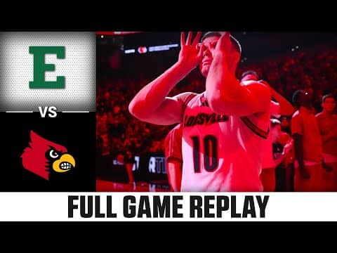Eastern Michigan vs. Louisville Full Game Replay | 2025-26 ACC Men's Basketball