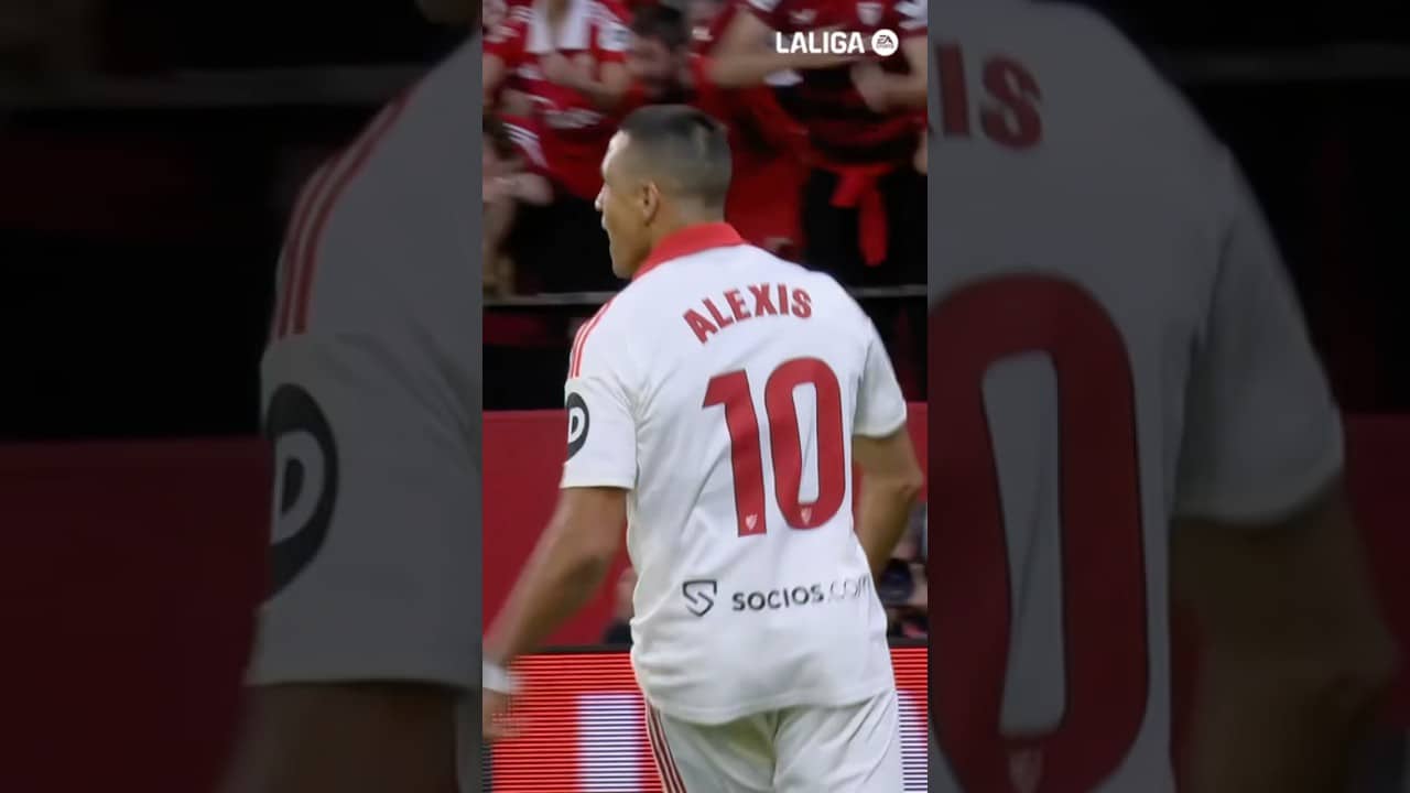 DALE NIÑOOOOOOO 🇨🇱🔥 #laligahighlights #sevillarealsociedad