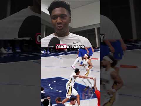 Derik Queen bringing the laughter 🤣 #pelicans #nba