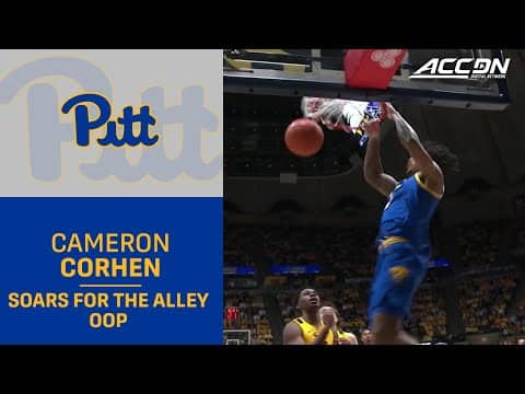 Pitt Big Man Cameron Corhen Soars For The Oop