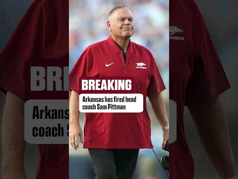 The Sam Pittman era in Fayetteville is officially over #cfb #arkansas