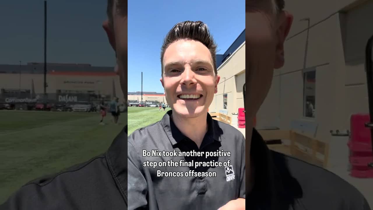 Bo Nix Competes in 7v7s 👀