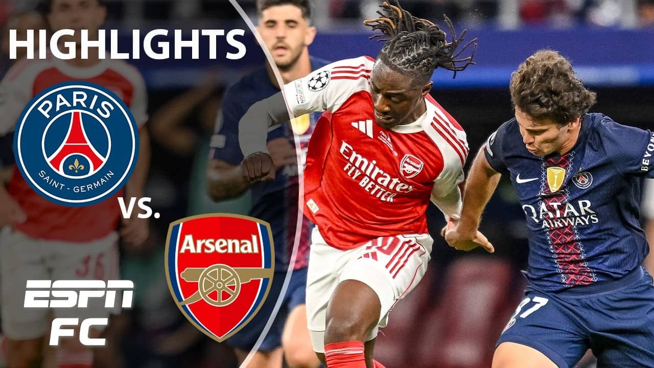 UCL FINAL HIGHLIGHTS 🚨 PSG vs. Arsenal | UEFA Champions League | ESPN FC