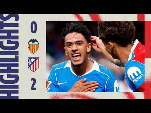 Valencia 0-2 Atlético de Madrid | ⚽ Iker Luque & Cubo | HIGHLIGHTS, LaLiga - MD34