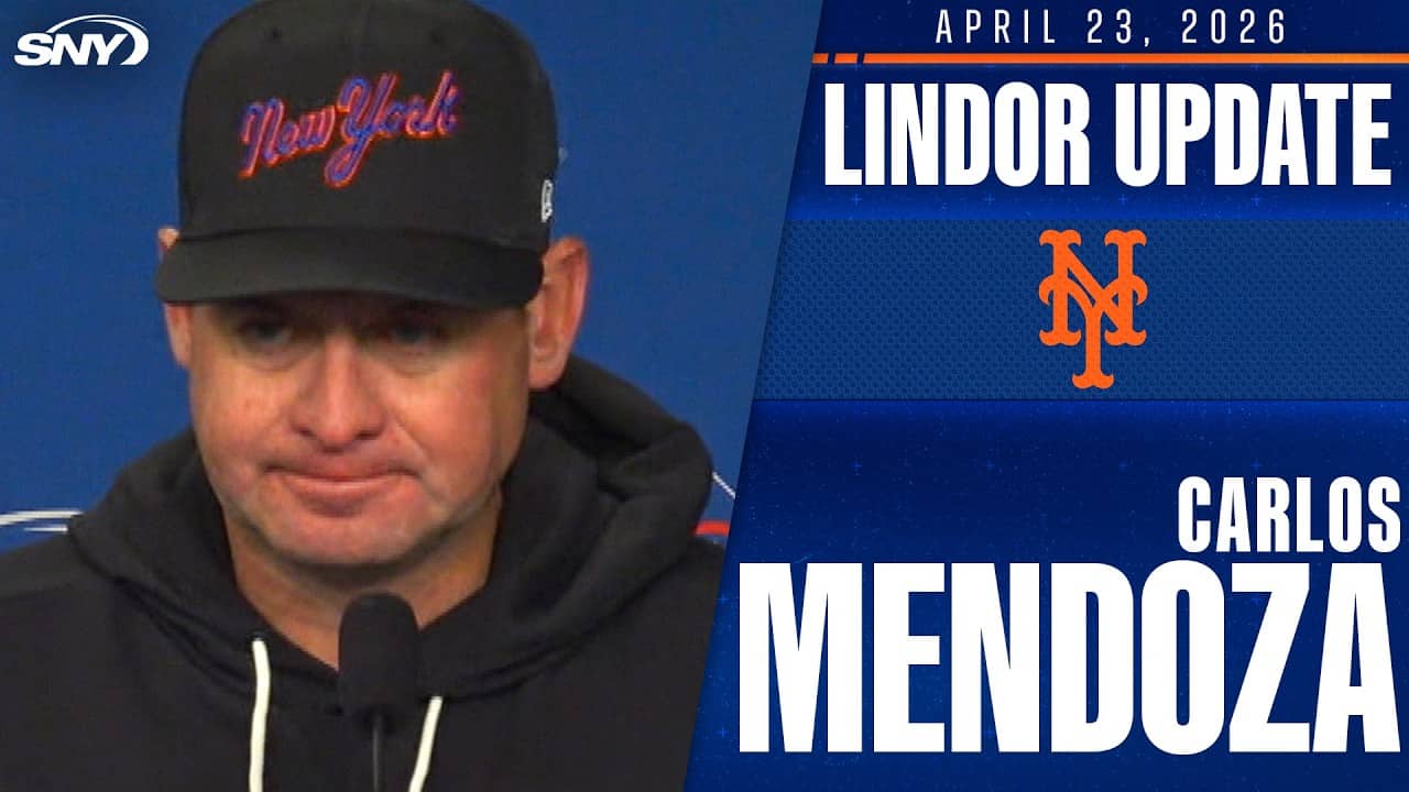 Francisco Lindor injury update from Mets manager Carlos Mendoza