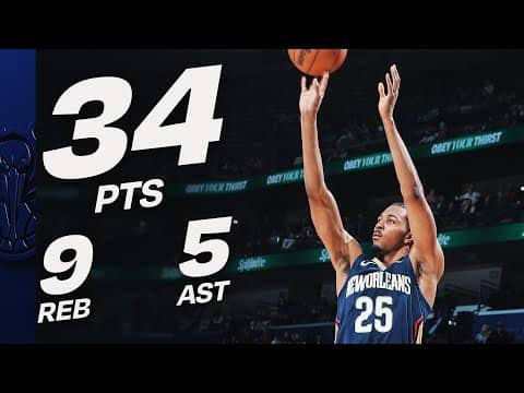 Trey Murphy Lights It Up For 34 PTS vs Nets | January 14, 2026