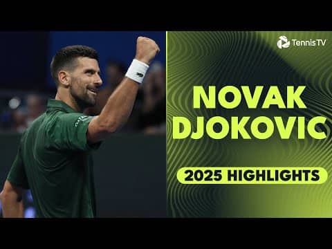 Titles No.100 & 101 And More! 🤯 | Novak Djokovic 2025 ATP Tour Highlight Reel
