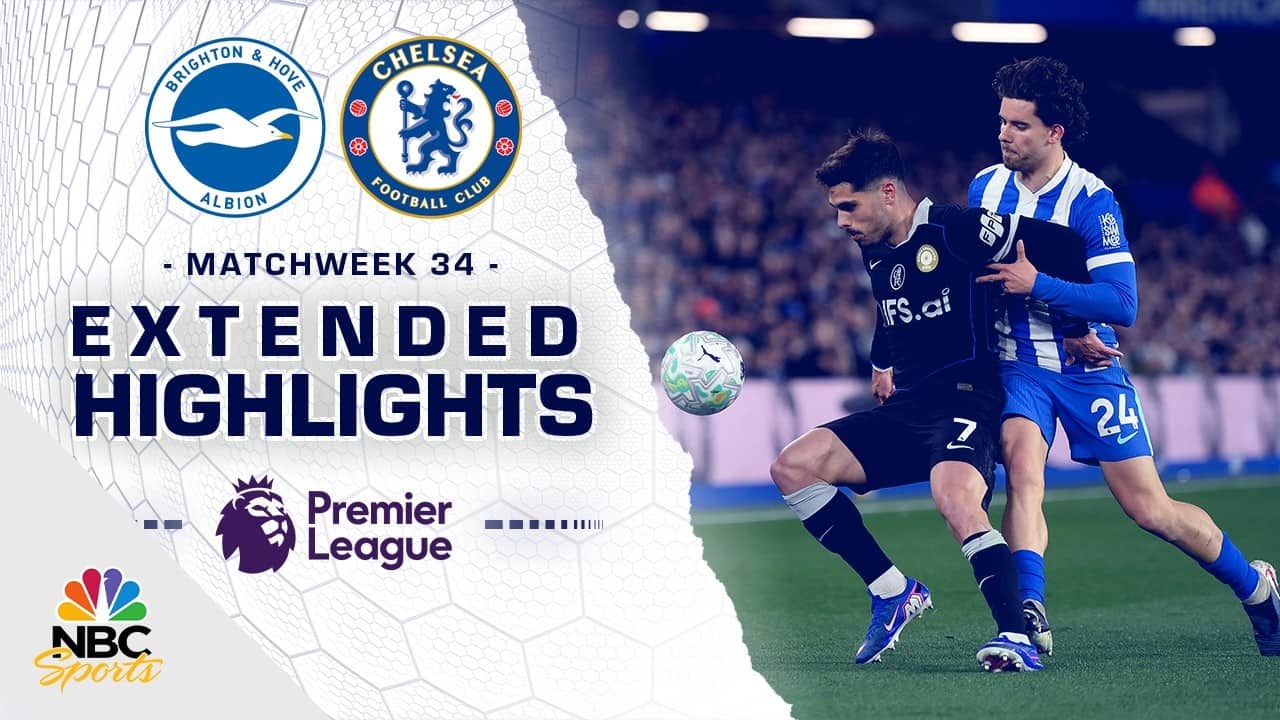 Brighton v. Chelsea | PREMIER LEAGUE HIGHLIGHTS | 4/21/2026 | NBC Sports