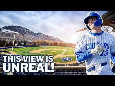 The most beautiful ballpark in college baseball?? | BYU Facility Tour