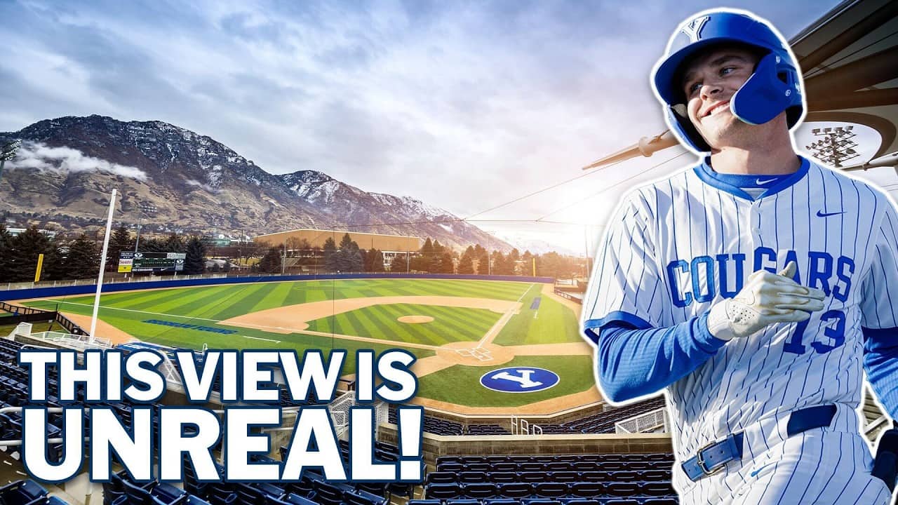 The most beautiful ballpark in college baseball?? | BYU Facility Tour