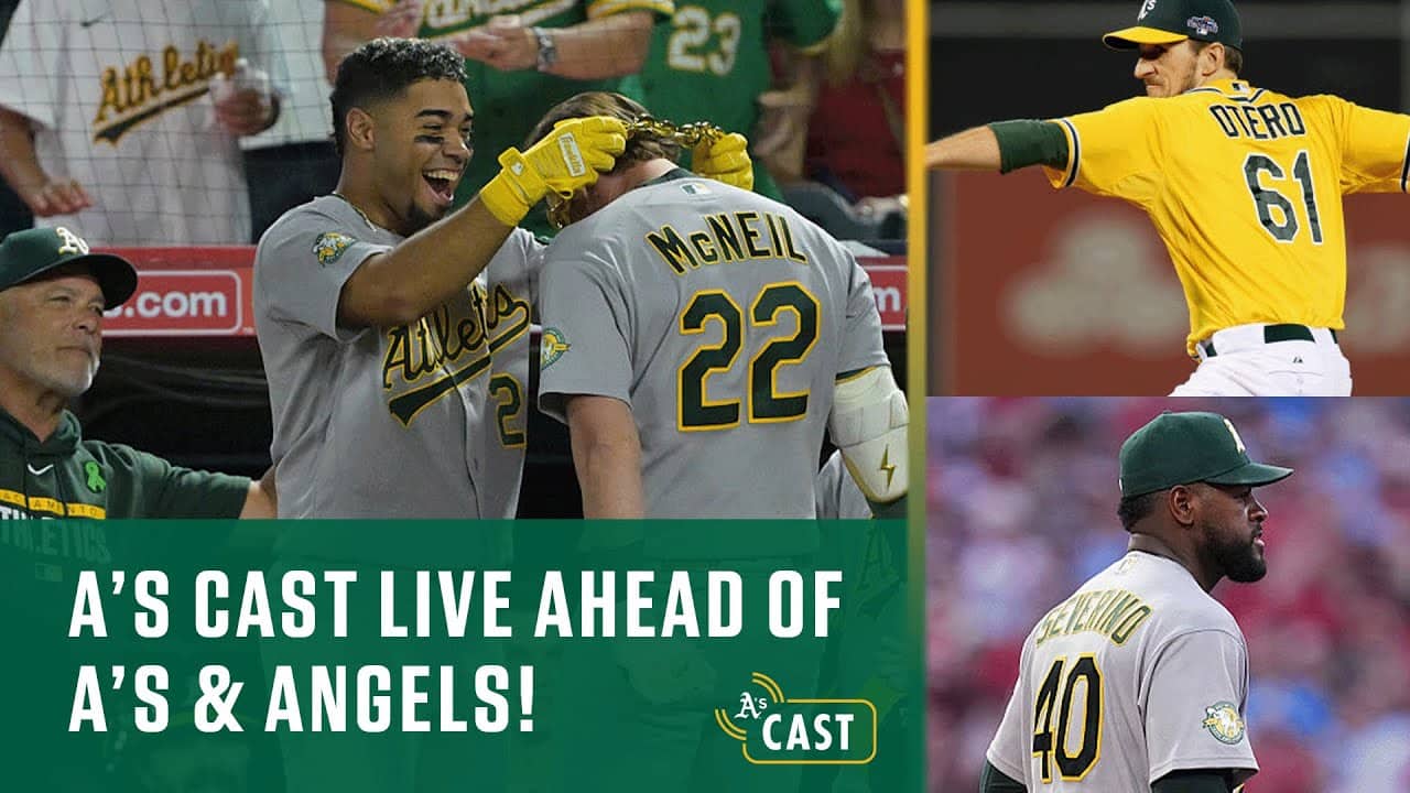 A's Cast Live Ahead of A's & Angels from NBC Sports! | Ed Sprague  & Dan Otero Join Towny!