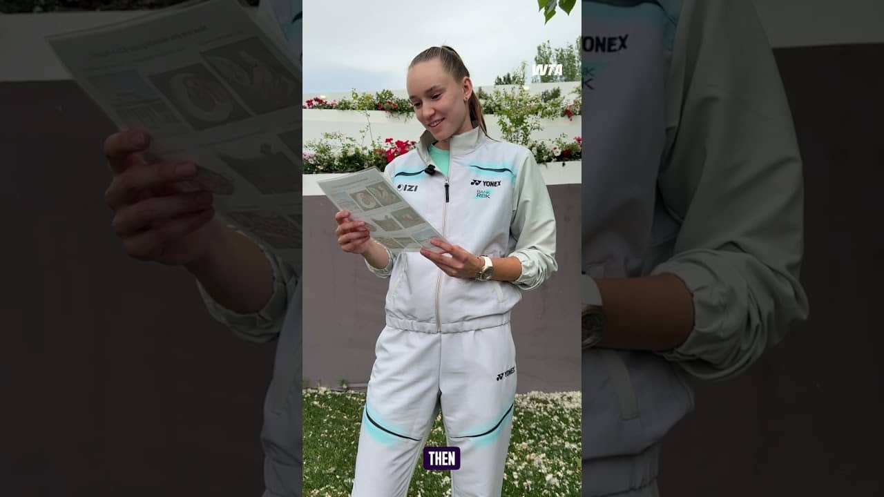 Elena Rybakina takes us through how she would spend her allotted $25 in Madrid 🗺️ #tennis #travel