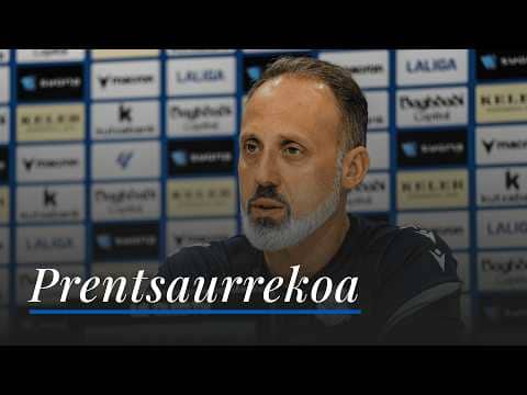 RUEDA DE PRENSA 14:00 | Pellegrino Matarazzo | Real Sociedad - RCD Mallorca