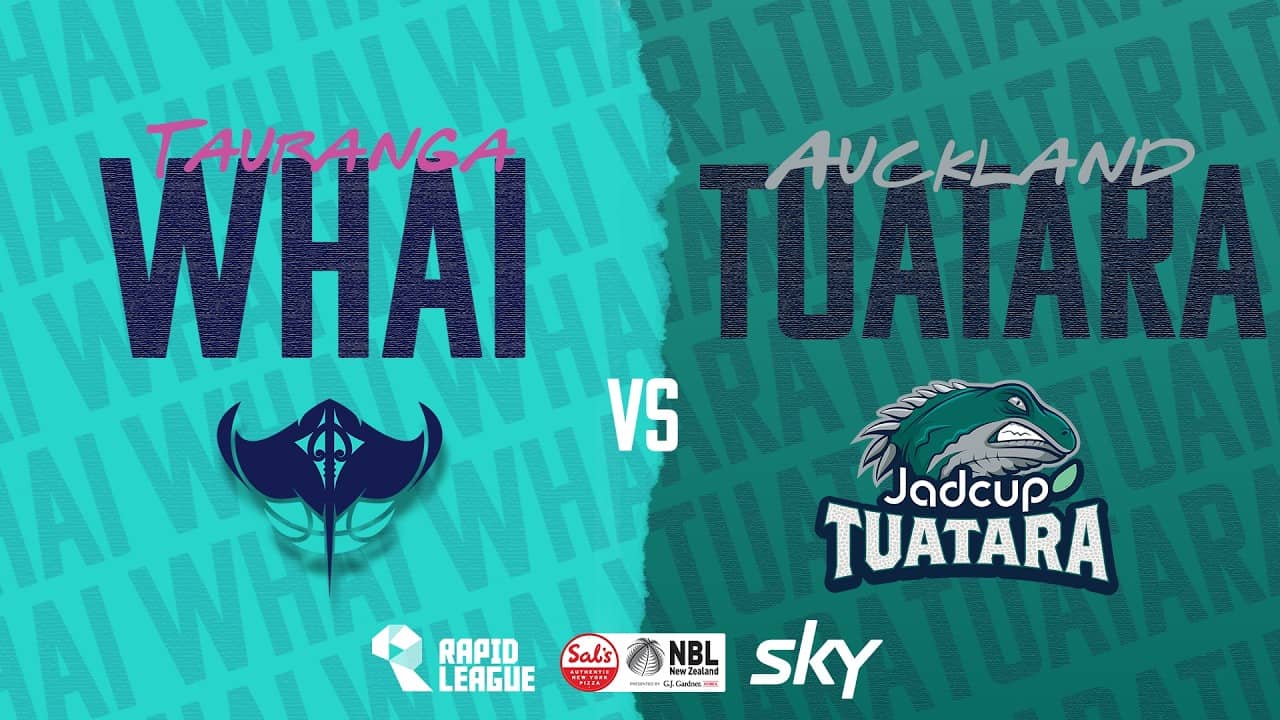 LIVE 🔴 Tauranga Whai v Auckland Tuatara | @SalsNBL 2026