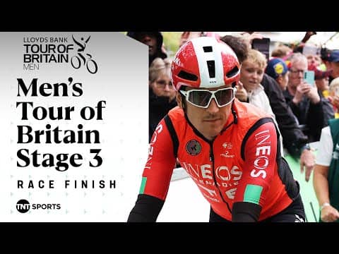 WHAT A RIDE! 🙌 | 2025 Tour Of Britain Stage 3 Final KM's | TNT Sports Cycling