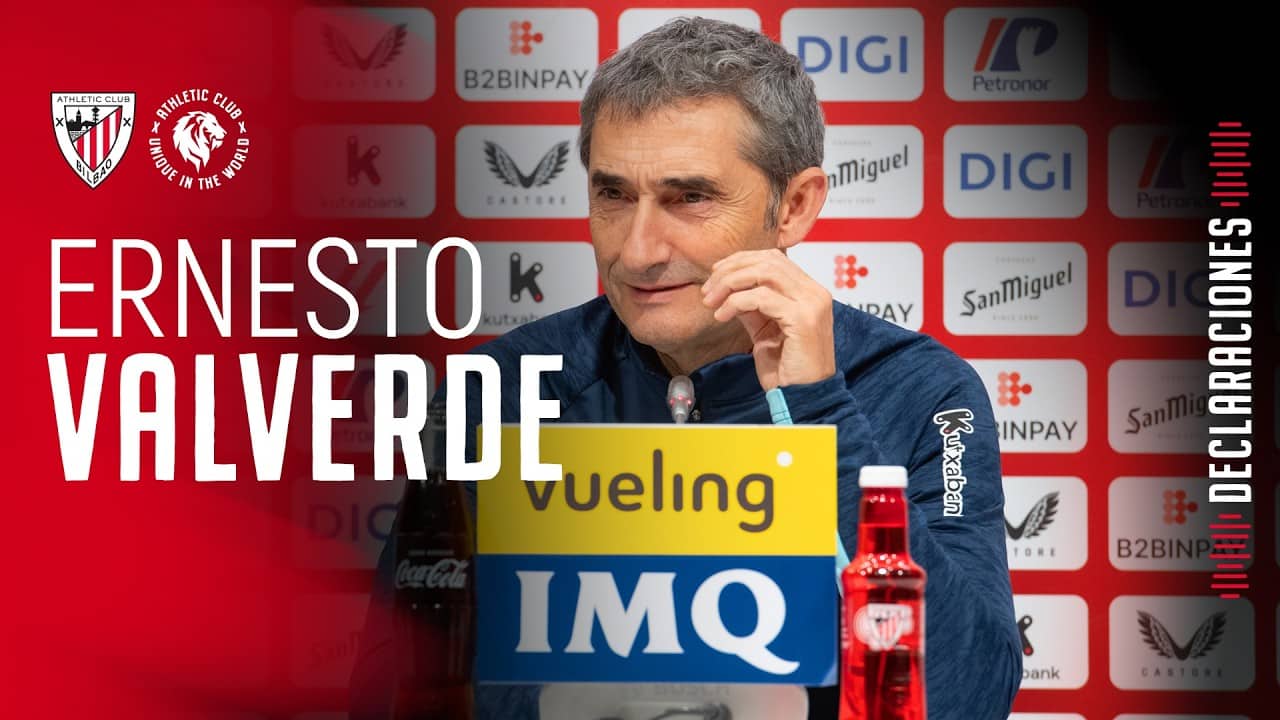 🎙️Ernesto Valverde | pre Real Madrid-Athletic Club | LaLiga 2025-26 J38