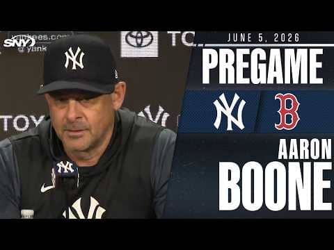 Aaron Boone reacts to Aaron Judge's rib injury