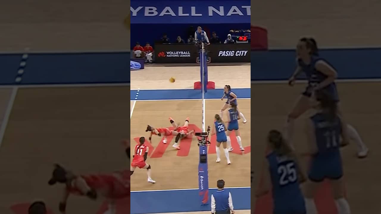 HUGE COMEBACK from Japan! 🇯🇵😮‍💨 #volleyballworld #vnl26 #japan
