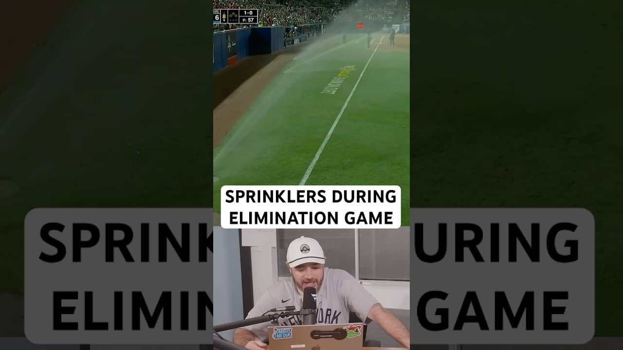 Sprinklers weren’t timed properly for extra innings, a breakdown