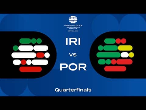 Iran vs Portugal | Quarterfinals | Men's Water Polo World Cup 2025 | Division 2 | Istanbul