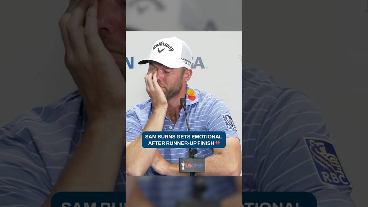 Heartbreak for Sam Burns 💔