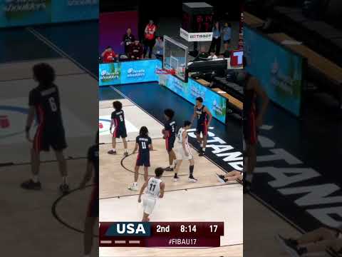 Kuon Sato showed out against USA 🇯🇵 #FIBAU17