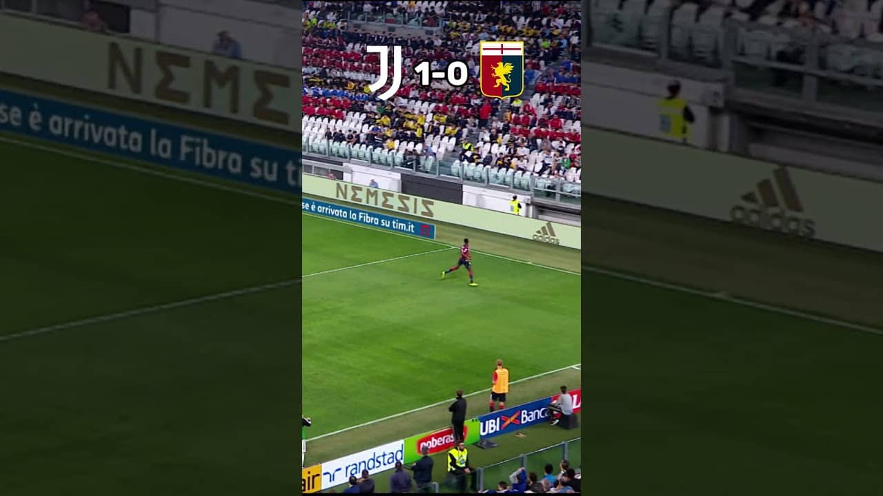 #TBT Juventus-Genoa 🔙 #genoa
