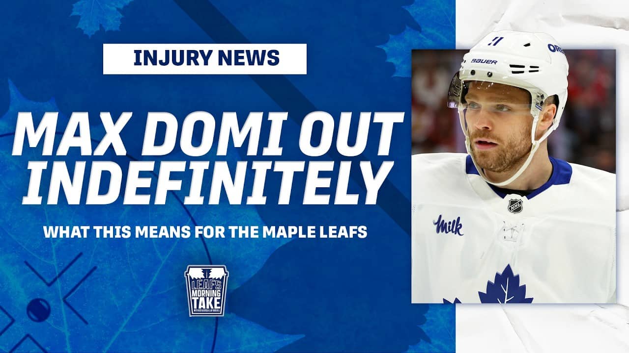 Max Domi OUT INDEFINITELY: Leafs Provide Concerning Injury Update After Surgery Complications