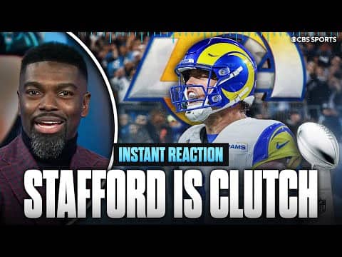 Rams survive Panthers behind Matthew Stafford’s Game-Winning drive | NFL Wild Card Recap