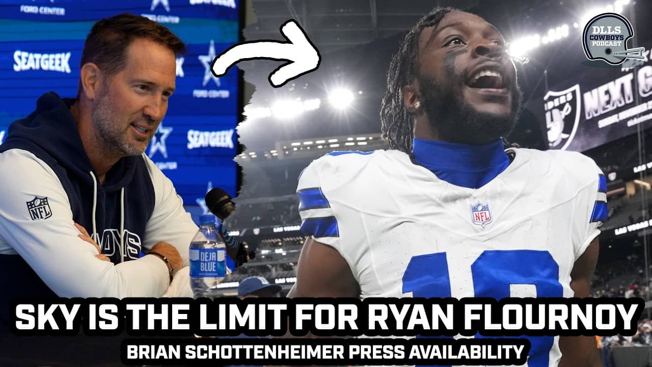 Brian Schottenheimer: "The Sky Is The Limit" For Ryan Flournoy | George Pickens, Cowboys OTAs