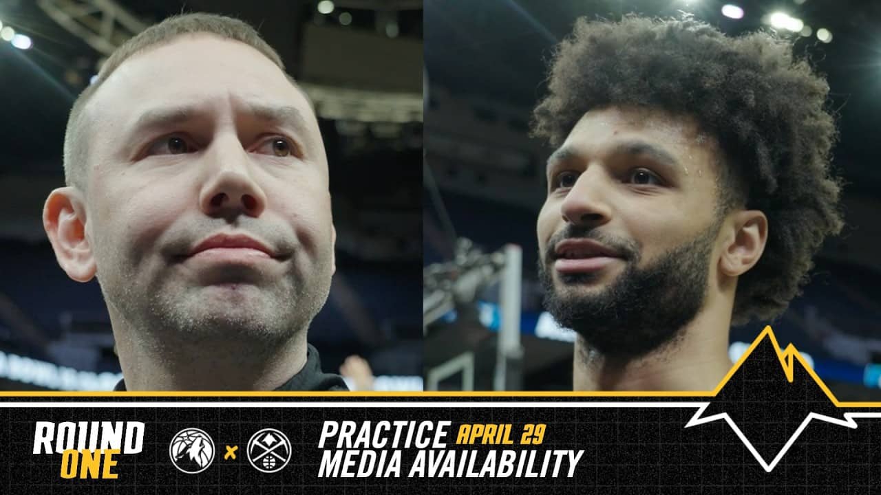 Denver Nuggets Practice Media The Day Before Round One Game Six Vs. MIN | 4/29/26 🎙