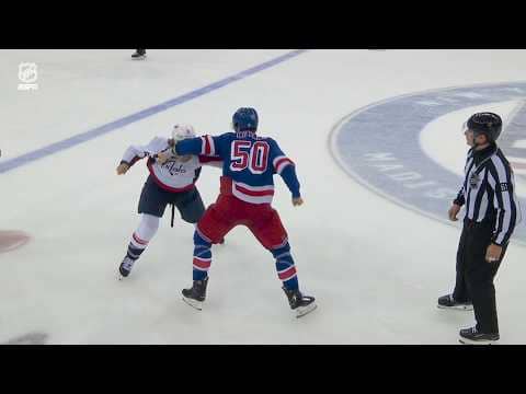 Will Cuylle Drops The Gloves With Jakob Chychrun