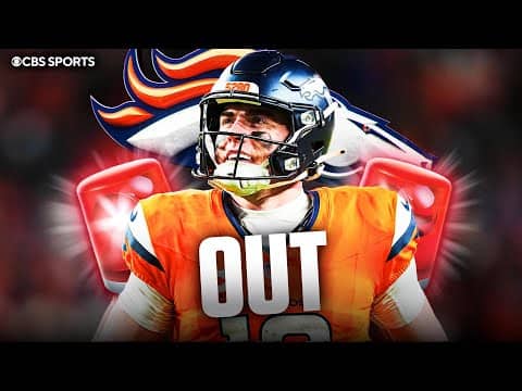 Bo Nix ruled out for season with ankle injury | Jarrett Stidham to start AFC Championship