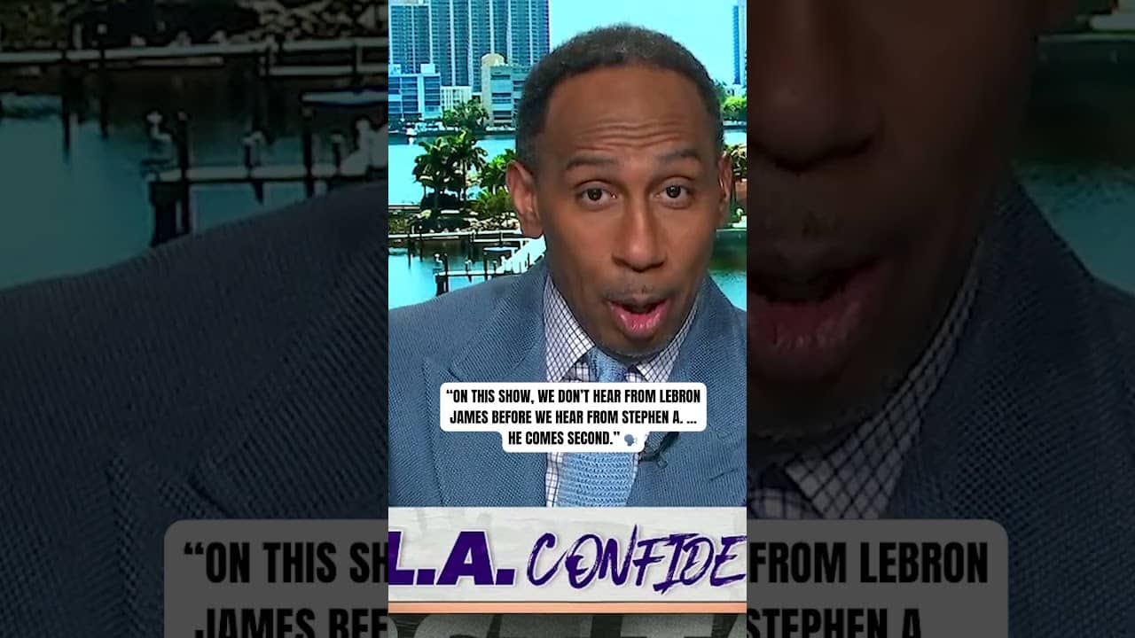 Stephen A. had to address THIS 🤣