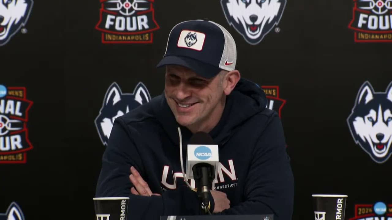 UConn Pregame Press Conference (2026 Men's Final Four)
